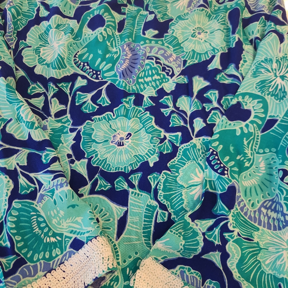 Lilly Pulitzer Renato Tunic New with tags Gorgeous Lilly Top! $178 Retail!! - Picture 10 of 16